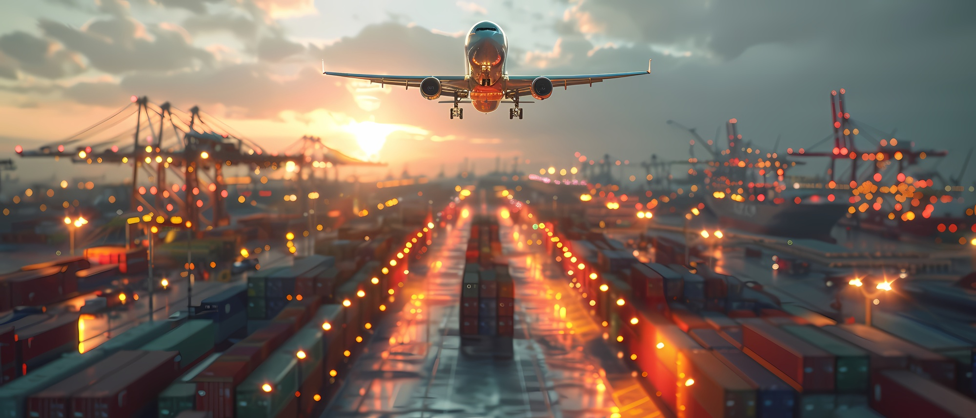 logistics background